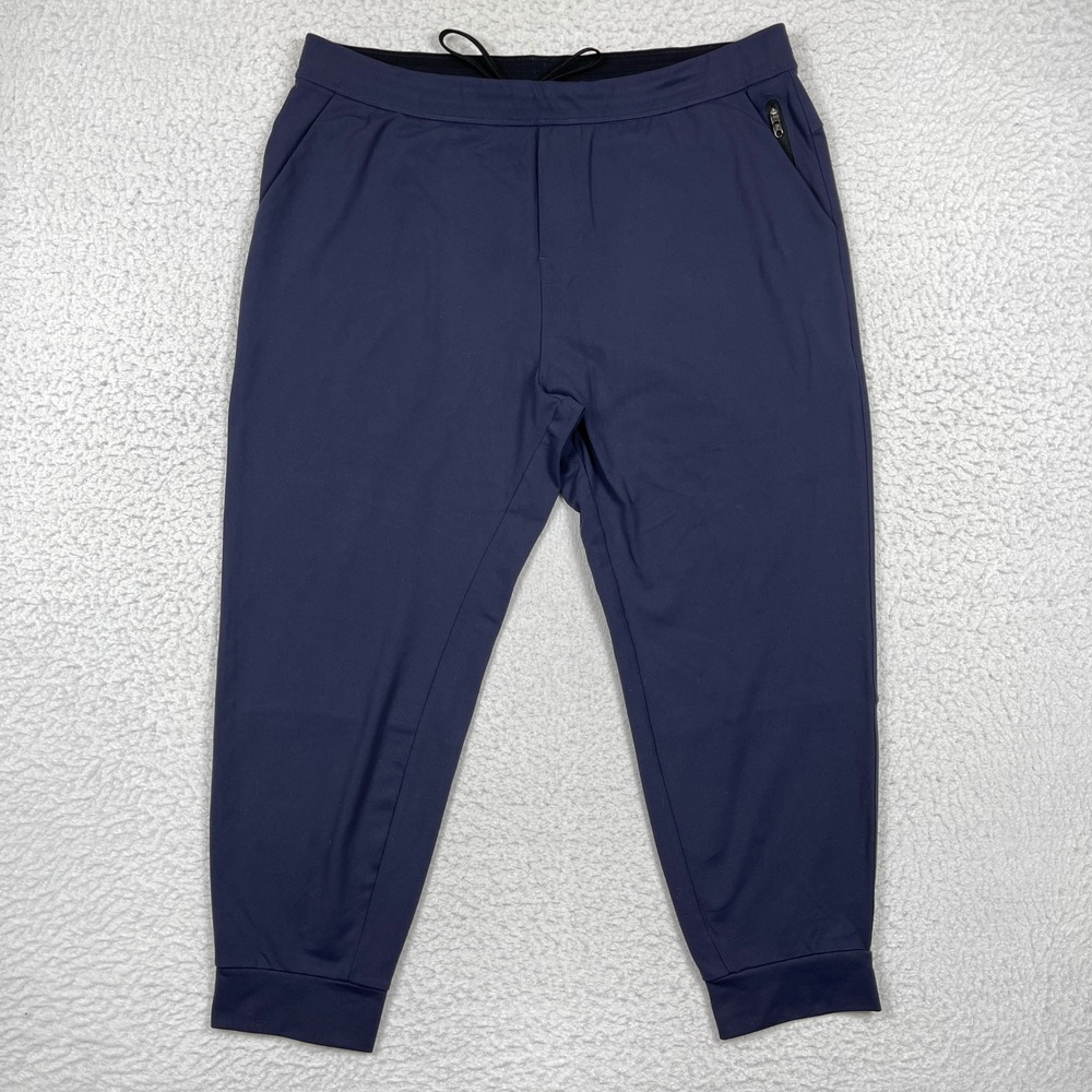 Public Rec Joggers Mens 40x28 Navy All Day Every Day Stretch Athleisure Travel